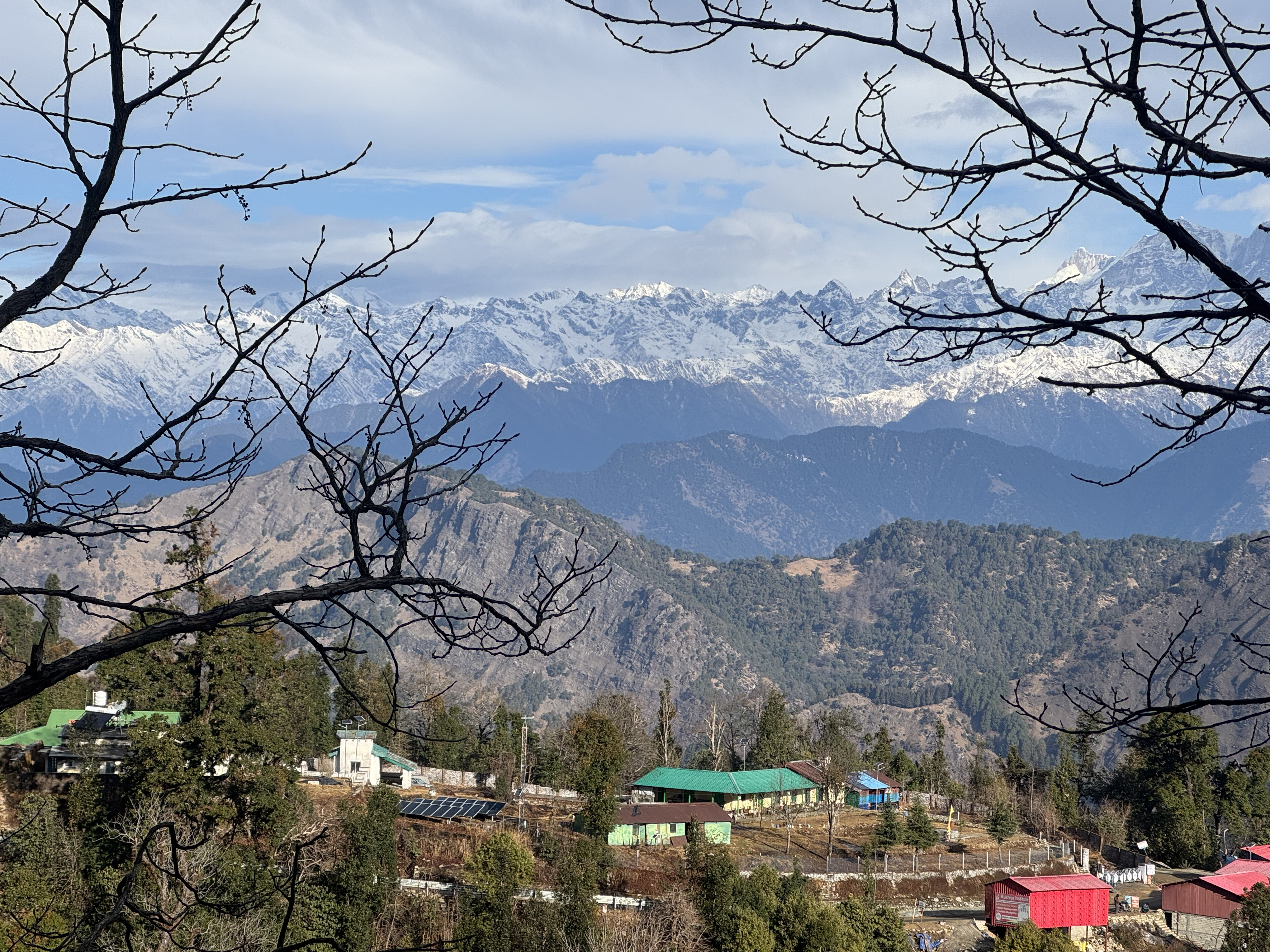 Beautiful landscape of Chopta