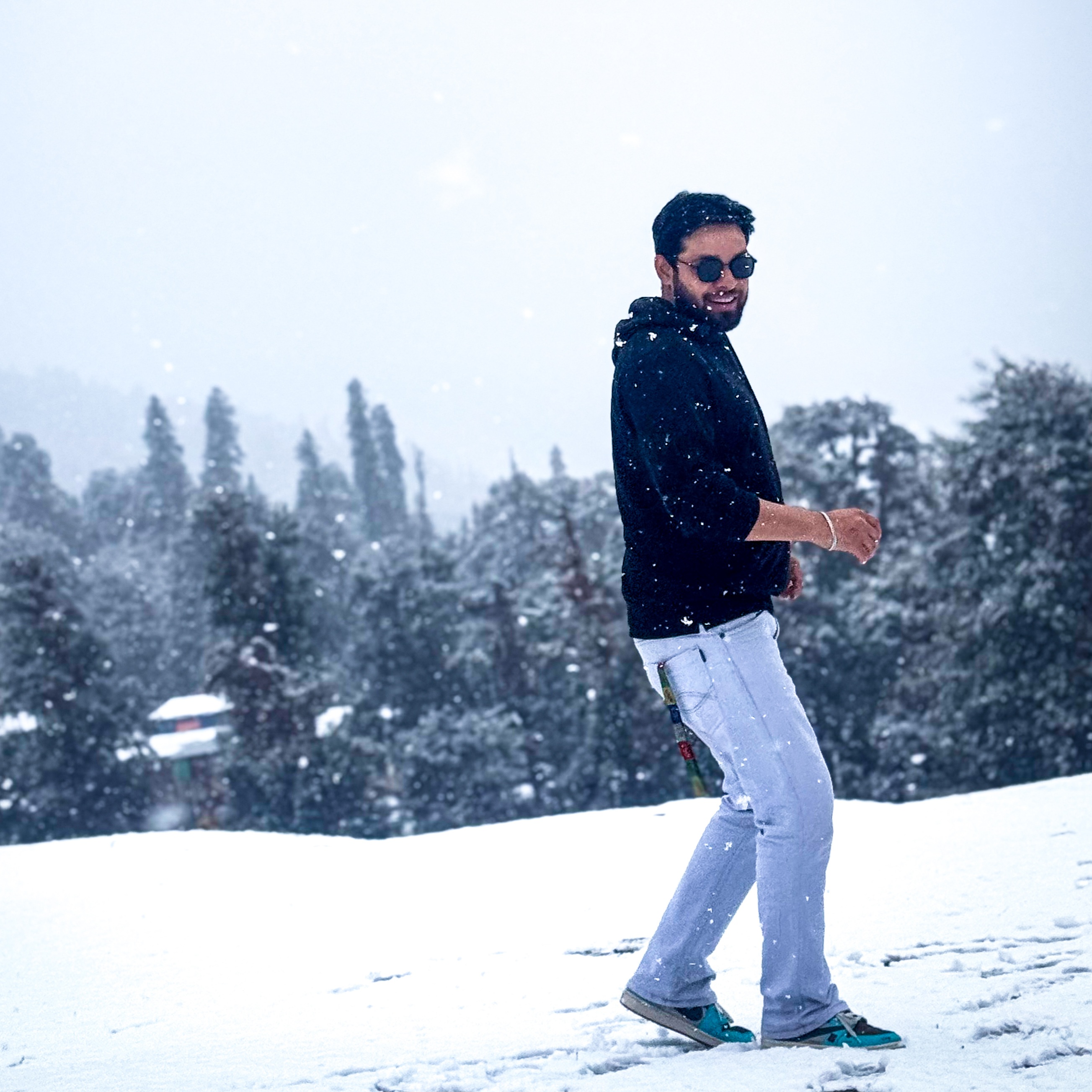 Scenic view of Chopta